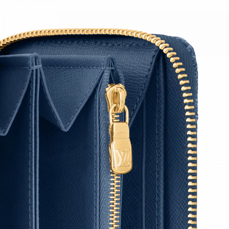 Louis Vuitton M82958 Zippy Wallet Denim Blue
