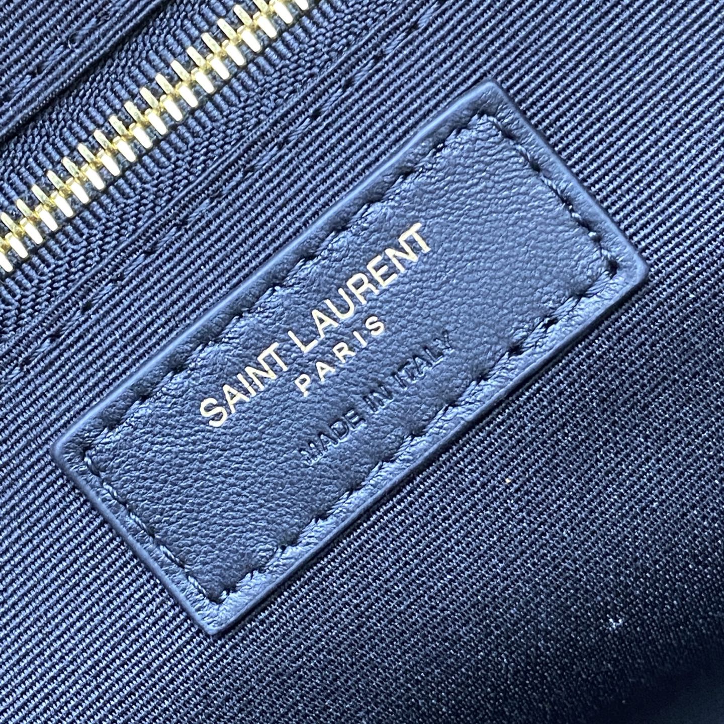 YSL ICARE Medium in quilted suede