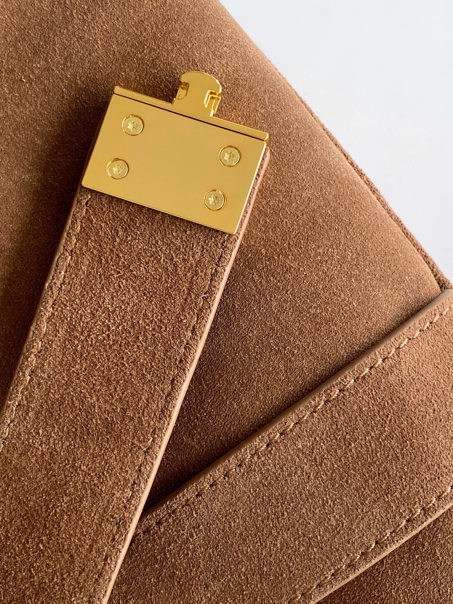 Prada Small suede tote bag