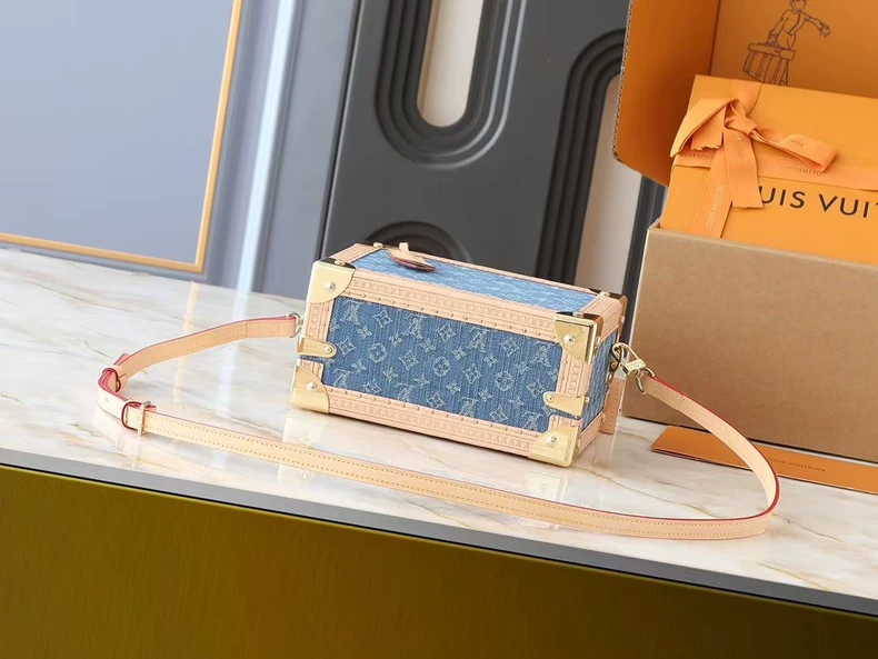 Louis Vuitton M24161 Petite Valise Denim Blue