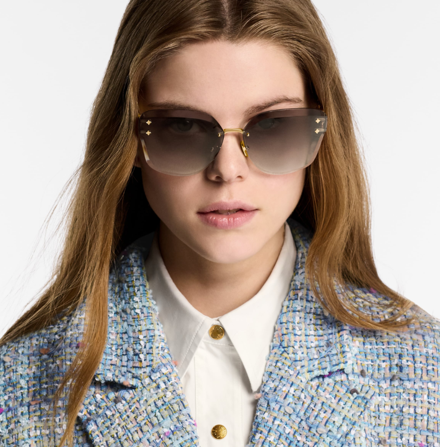 LOUIS VUITTON Z2664U LV Jewel Cat Eye Sunglasses