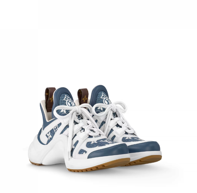 Louis Vuitton LV Archlight Sneaker Denim Blue 1AC272