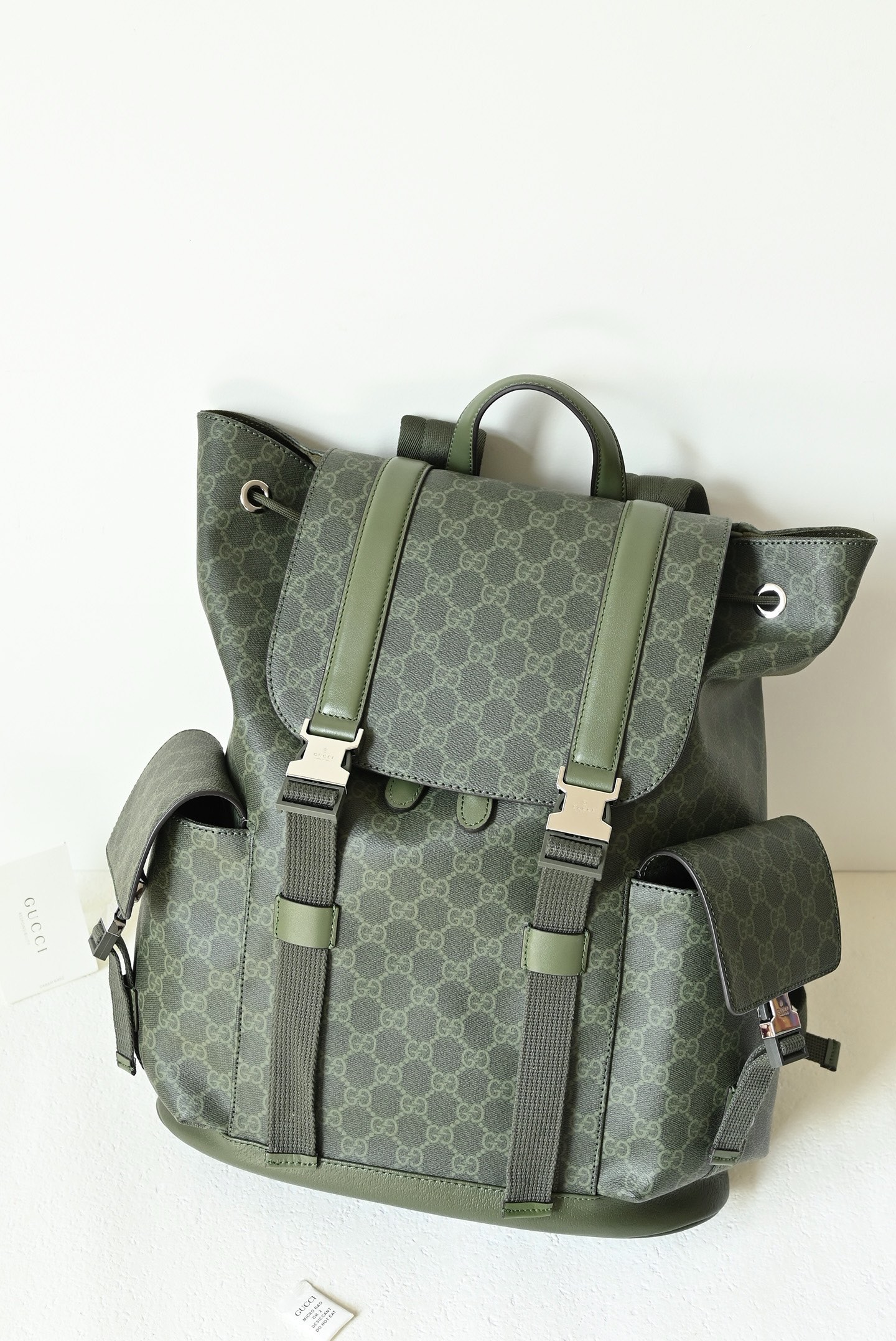 Gucci GG Monogram large backpack