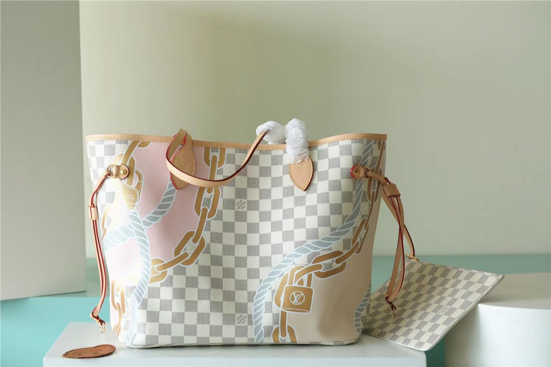 Louis Vuitton Damier Azur Canvas Nautical Neverfull MM