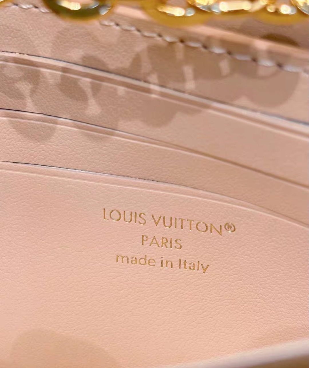 LOUIS VUITTON M14581 Wallet On Chain LV Bloom