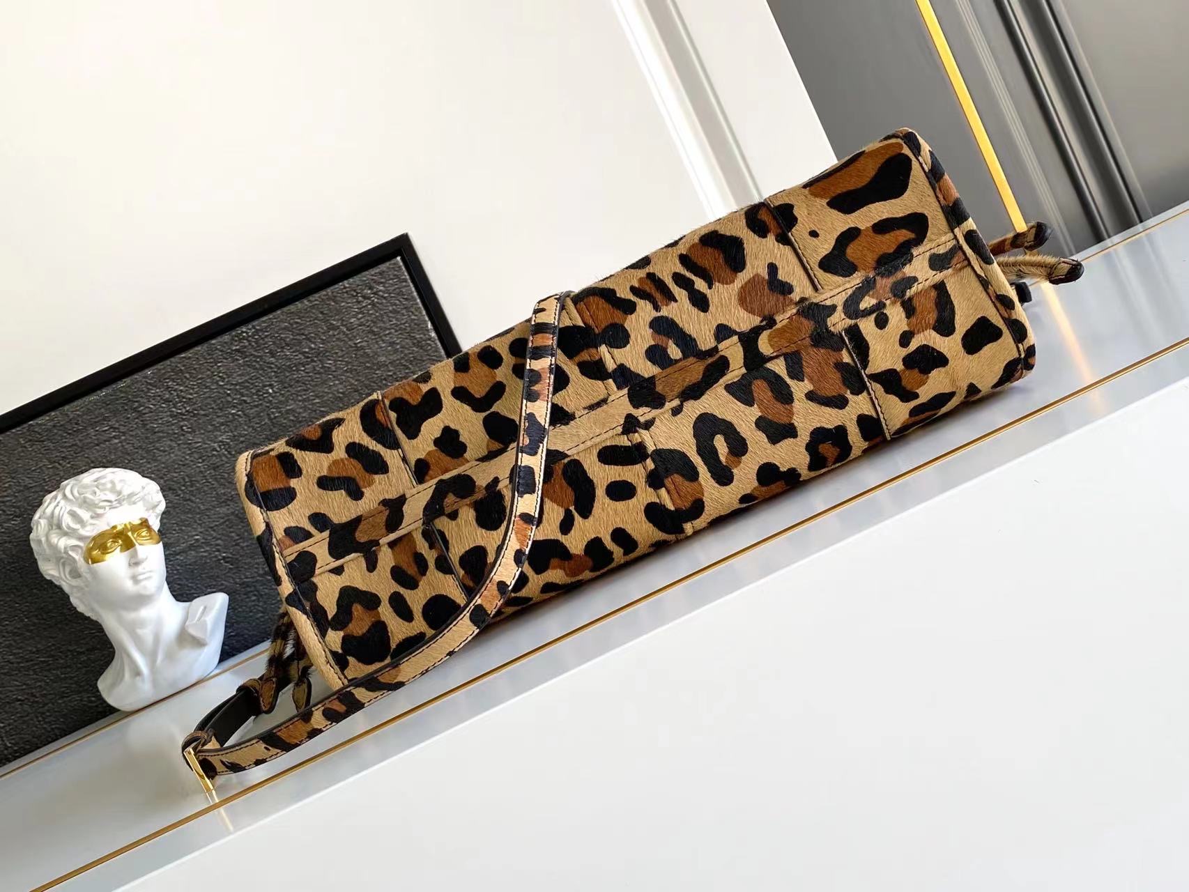 Prada medium Bonnie tote bag leopard