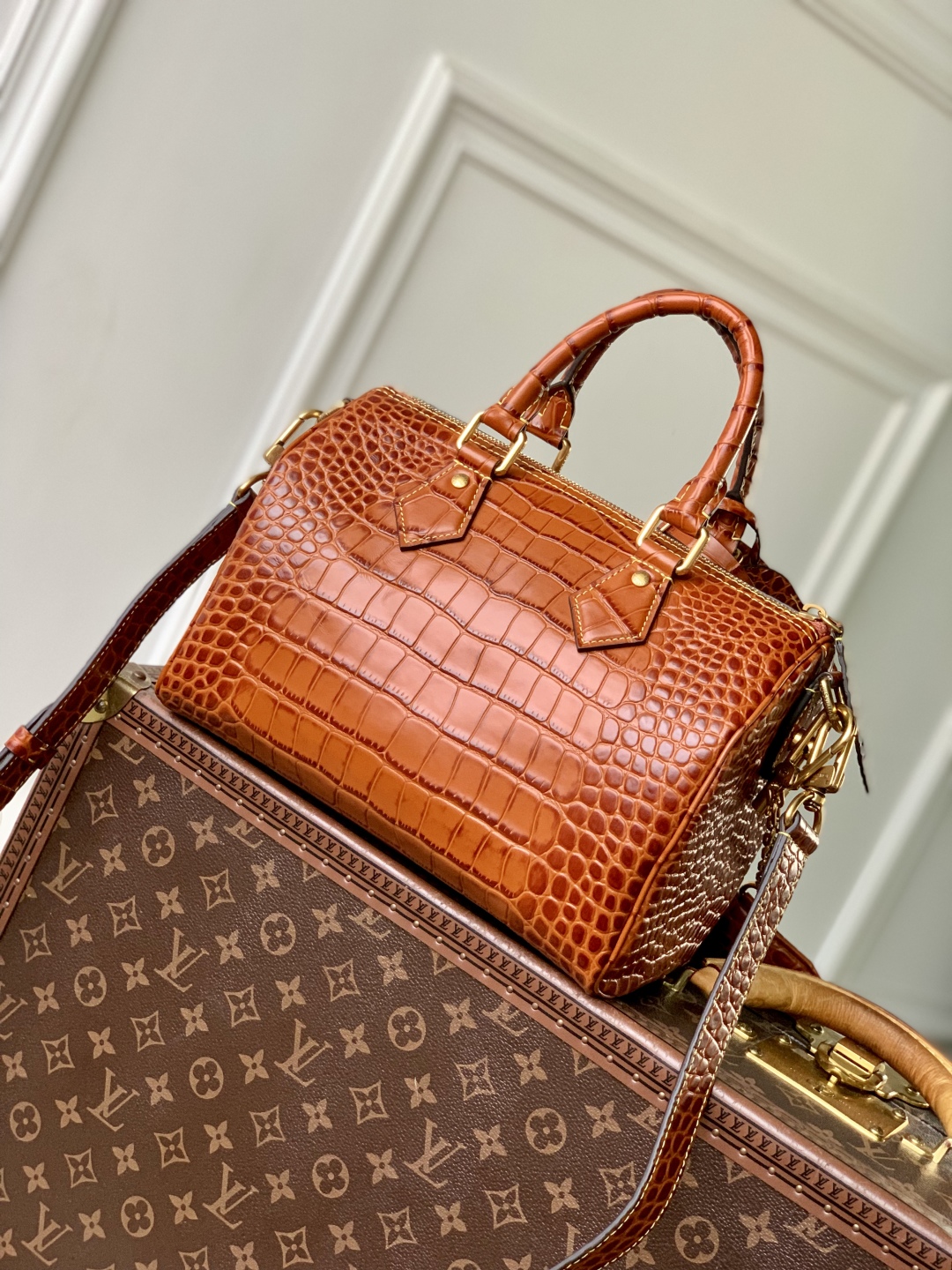 Louis Vuitton Speedy P9 Bandoulière 25 Brown