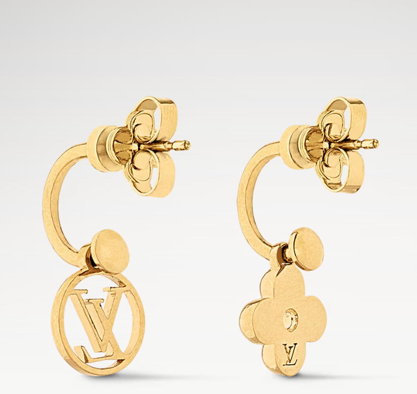LOUIS VUITTON M64859 Blooming Earrings