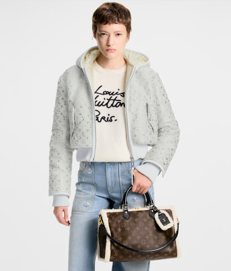 LOUIS VUITTON M26326 LV Ski Speedy Soft 30 Teddy