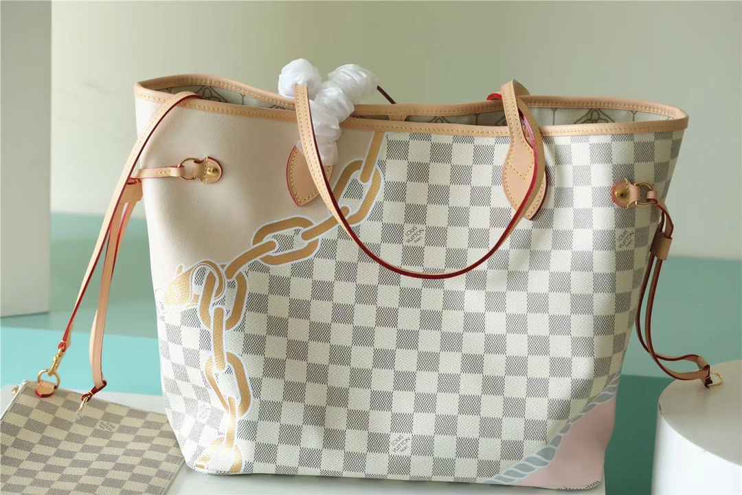 Louis Vuitton Damier Azur Canvas Nautical Neverfull MM