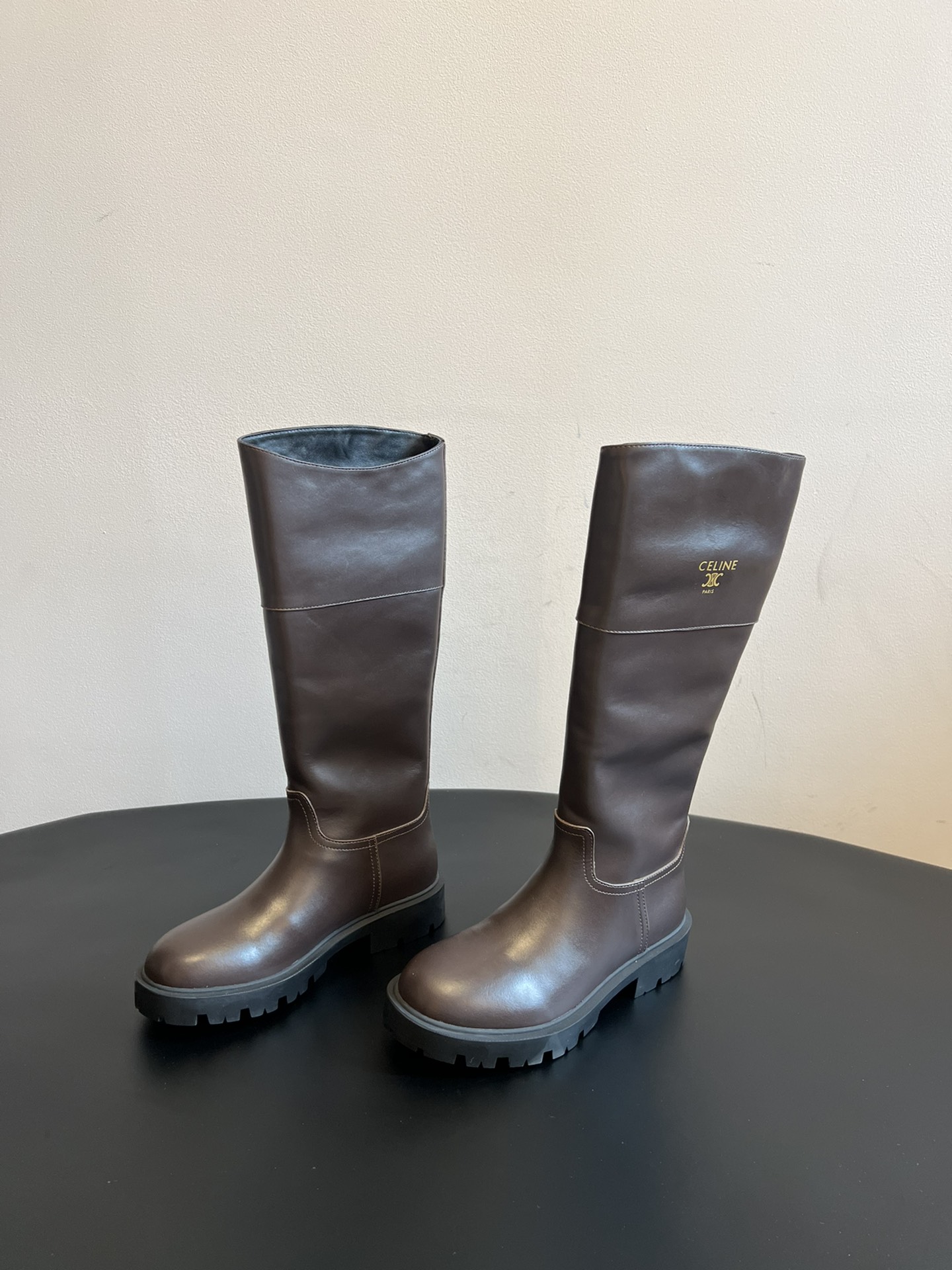 Celine MARGARET HIGH BOOT IN Calfskin