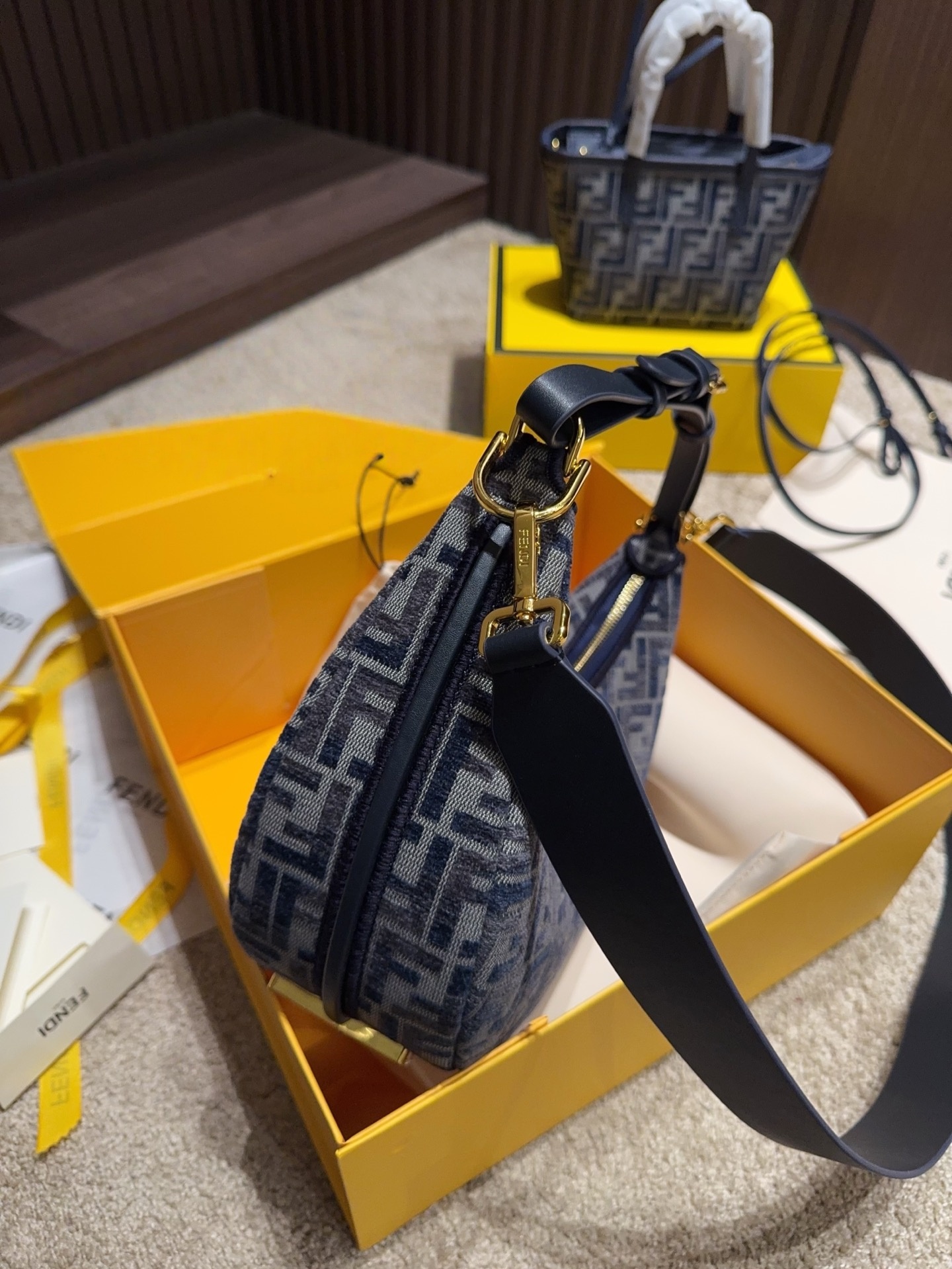 Fendi Small Fendigraphy Shoulder Bag