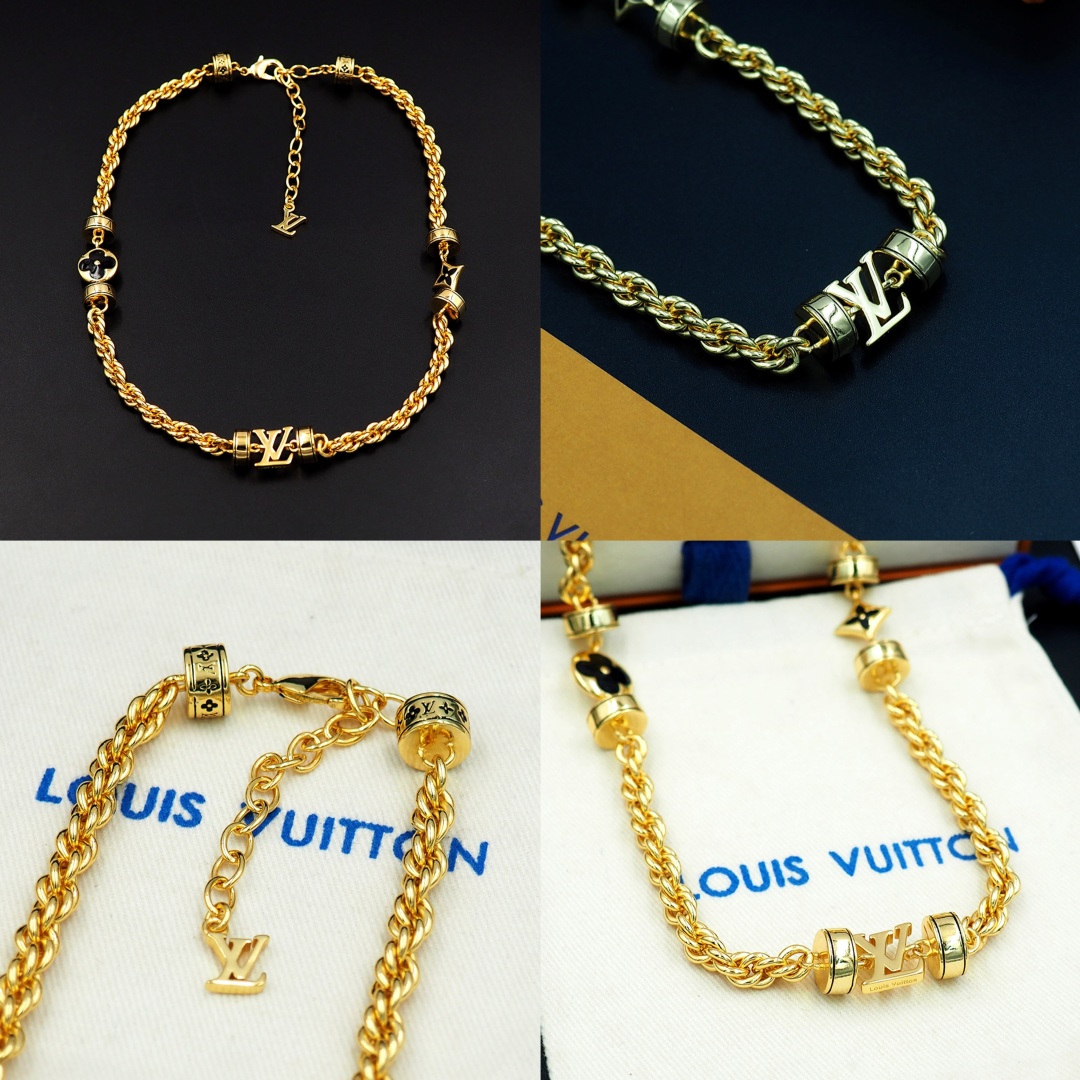 LOUIS VUITTON Wire Necklace