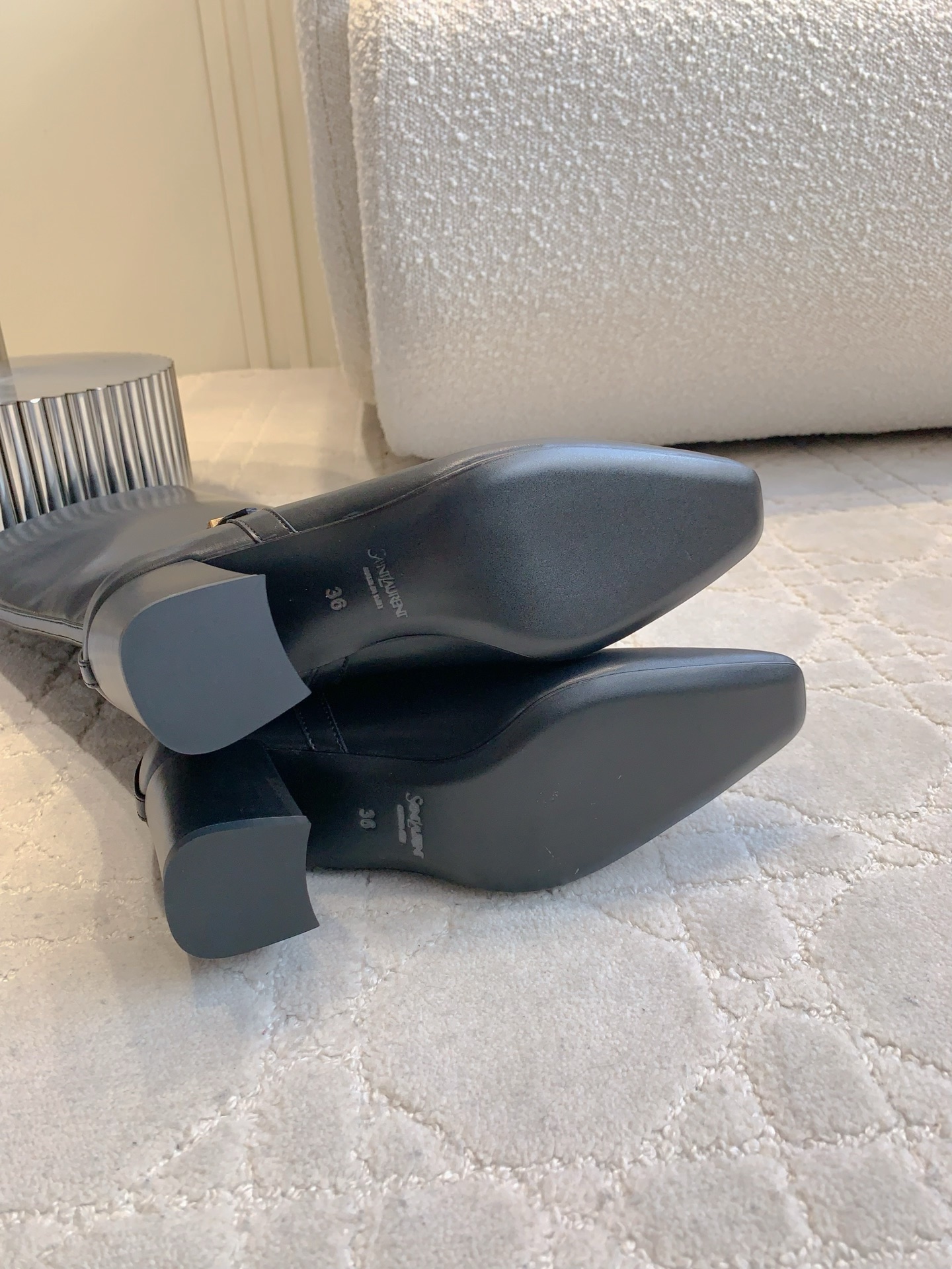 YSL JULIA boots in smooth leather