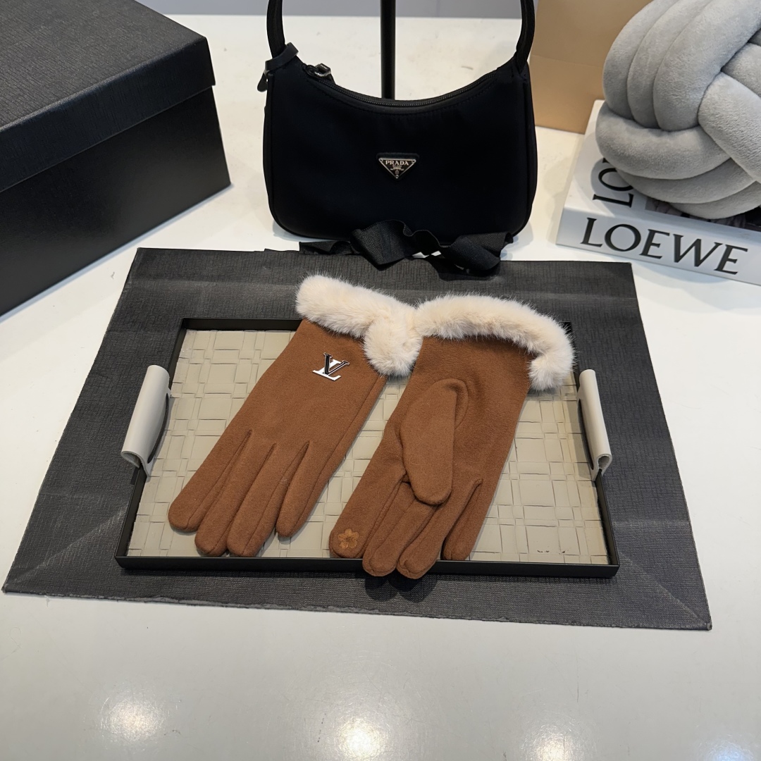 Louis Vuitton Wool Gloves