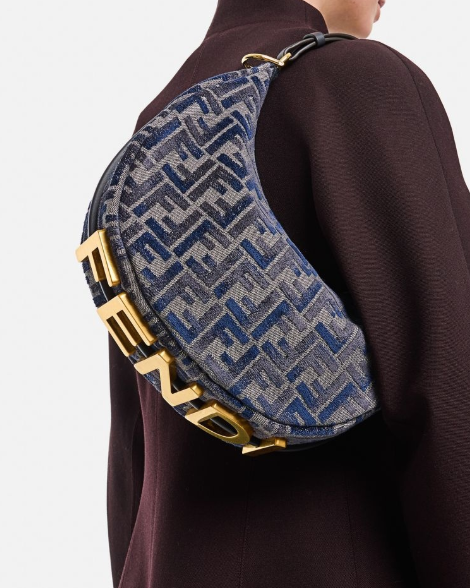 Fendi Small Fendigraphy Shoulder Bag