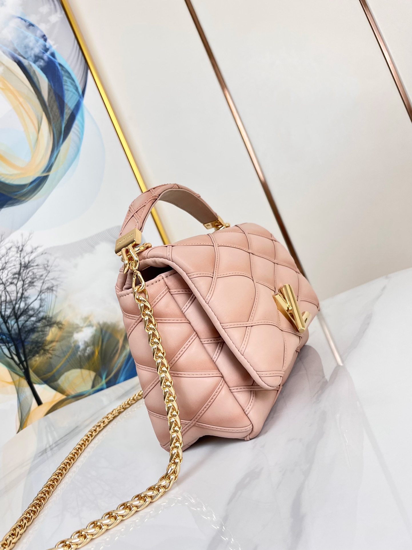Louis Vuitton M24465 GO-14 MM Rosabella Pink