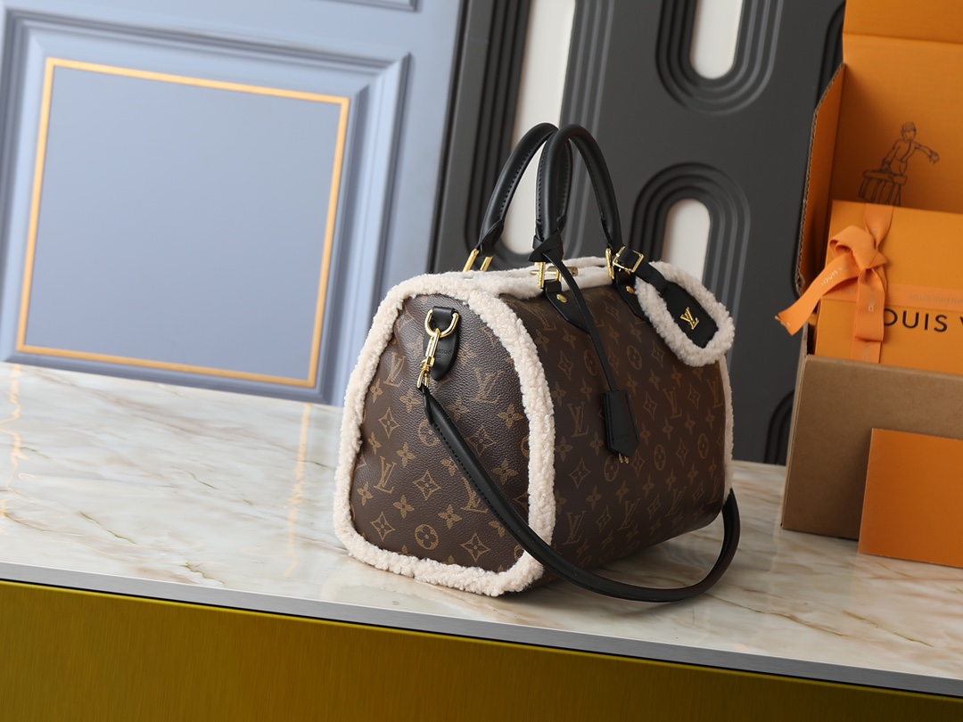 LOUIS VUITTON M26326 LV Ski Speedy Soft 30 Teddy