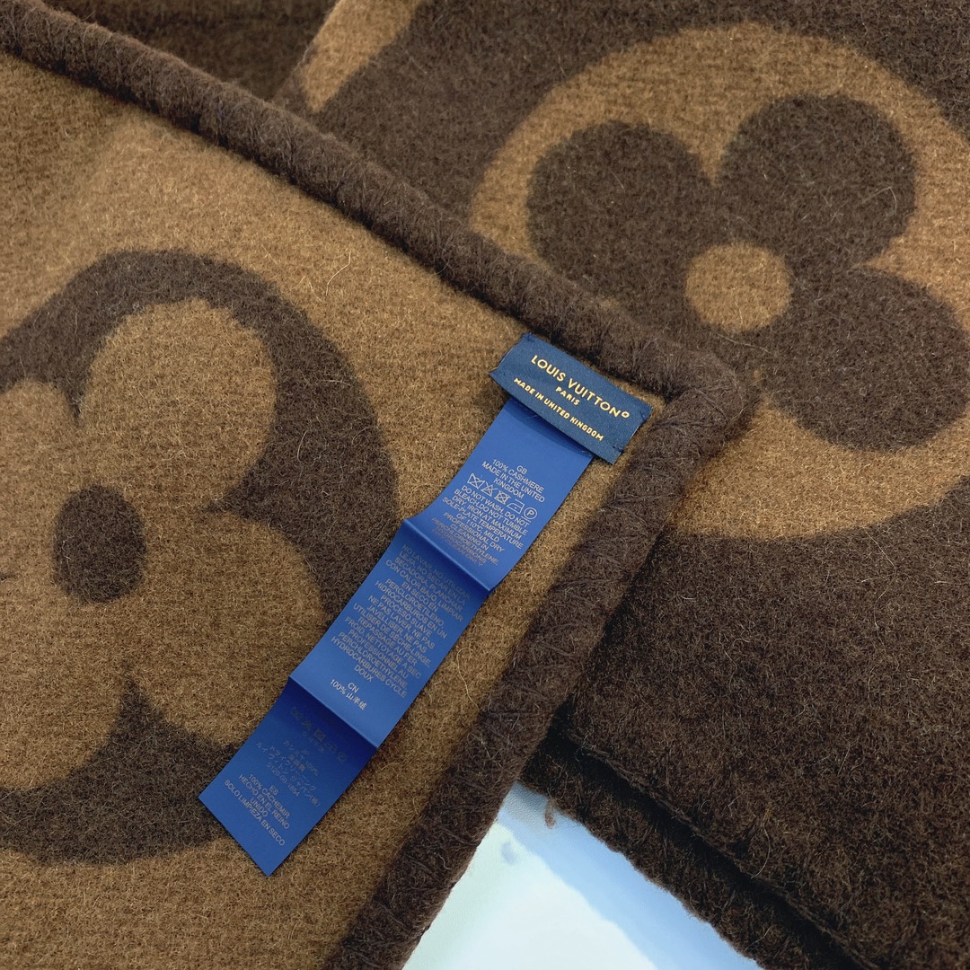 LOUIS VUITTON Cashmere Scarf