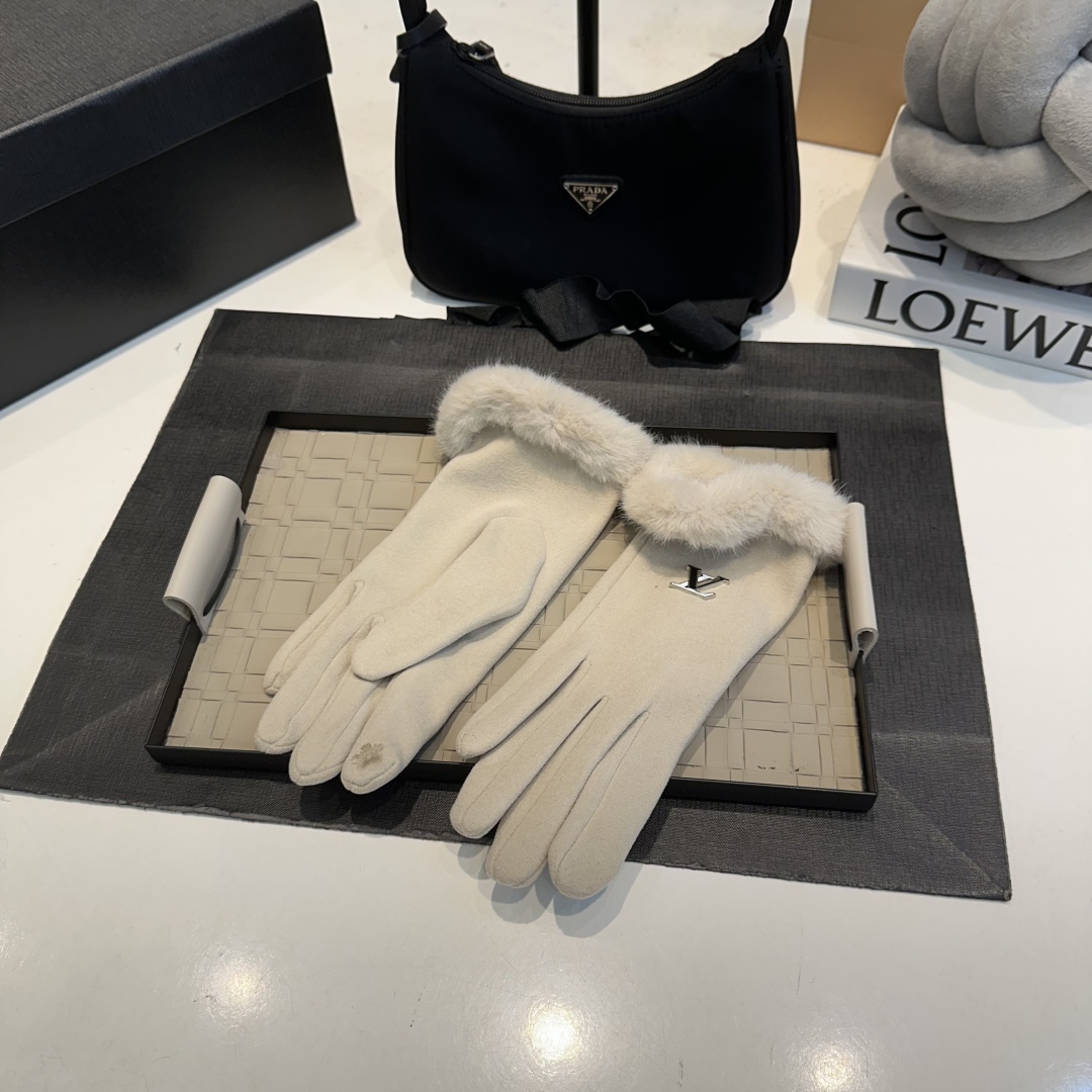 Louis Vuitton Wool Gloves