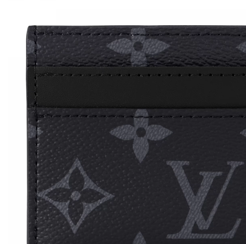 Louis Vuitton M62170 Double Card Holder Monogram Eclipse