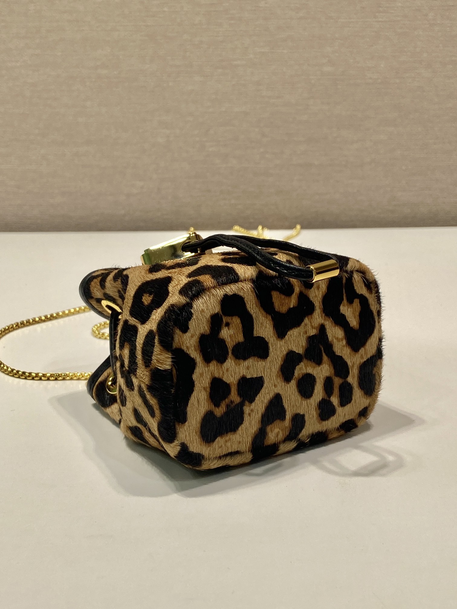 Prada leopard-print mini bag