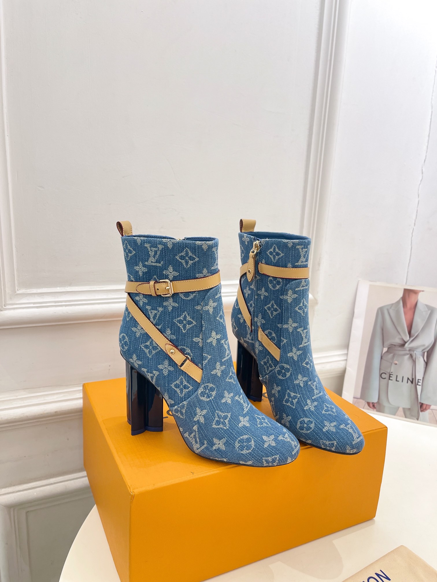 LOUIS VUITTON Silhouette Ankle Boot