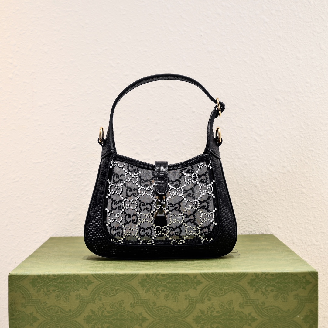 Gucci Jackie 1961 mini lizard shoulder bag