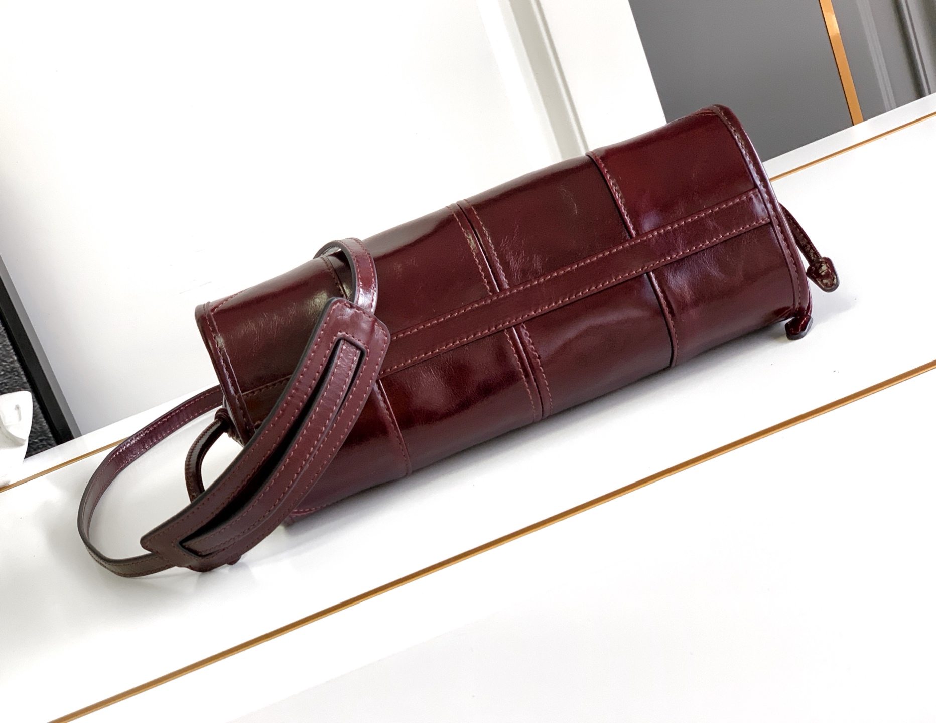 Prada Bonnie Small Leather Shoulder Bag