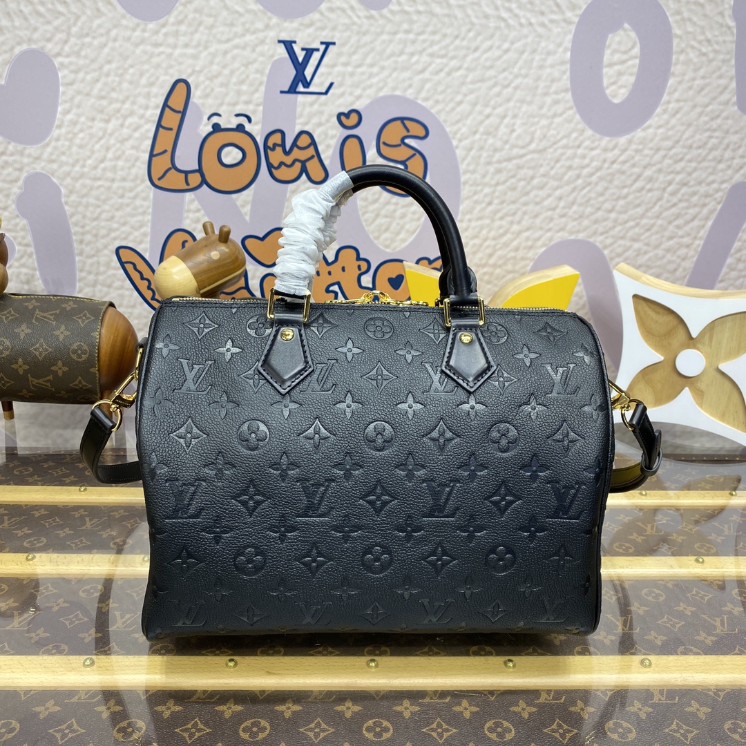 Louis Vuitton M47186 Speedy Soft 30 Black