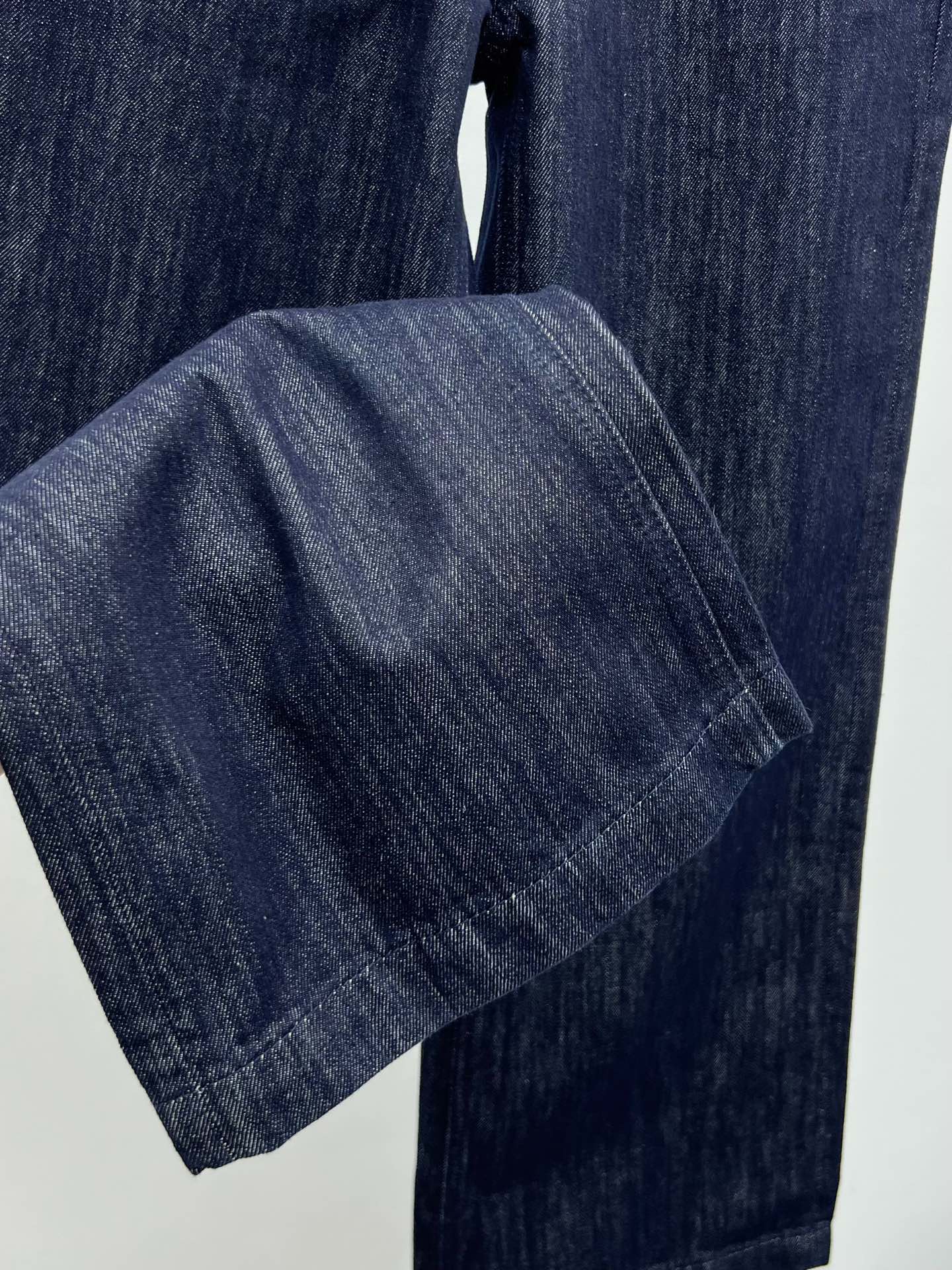 CELINE Gold Buckle Wide-Leg Trousers