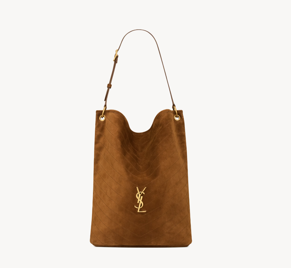 YSL NIKI supple bucket in suede