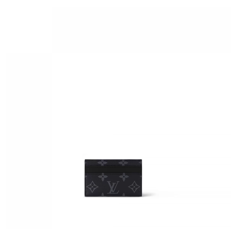 Louis Vuitton M62170 Double Card Holder Monogram Eclipse