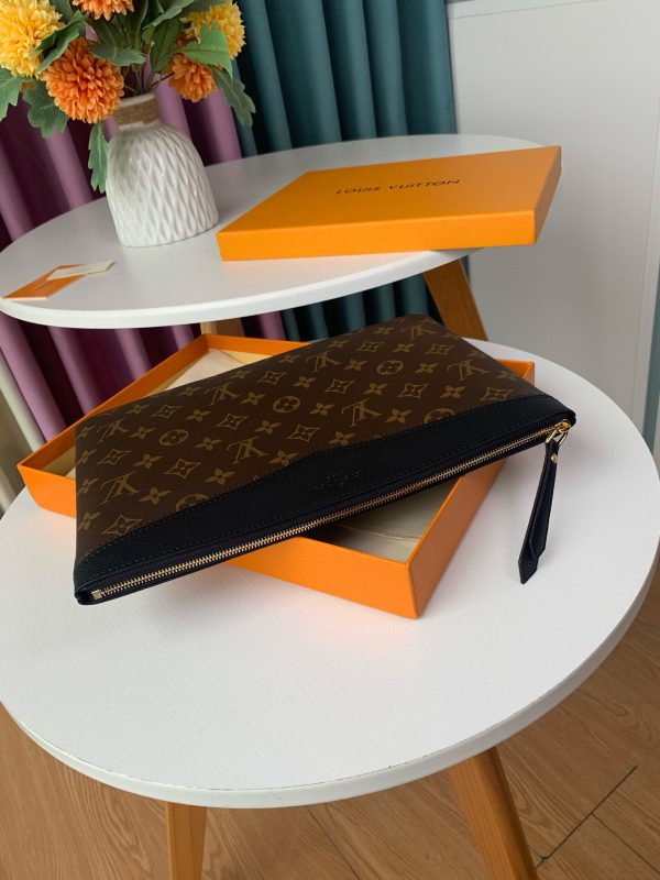 Louis Vuitton Monogram Black M62048 Daily Pouch