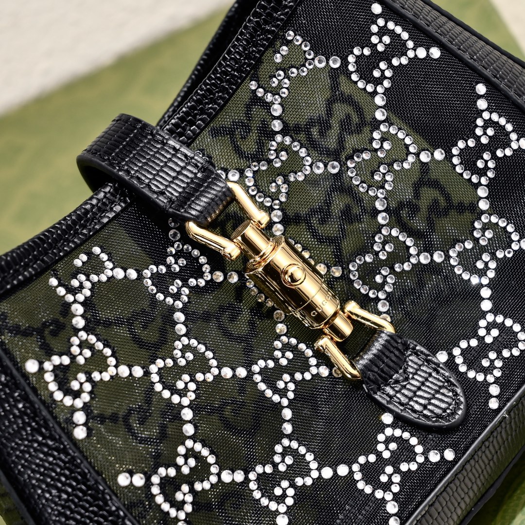 Gucci Jackie 1961 mini lizard shoulder bag