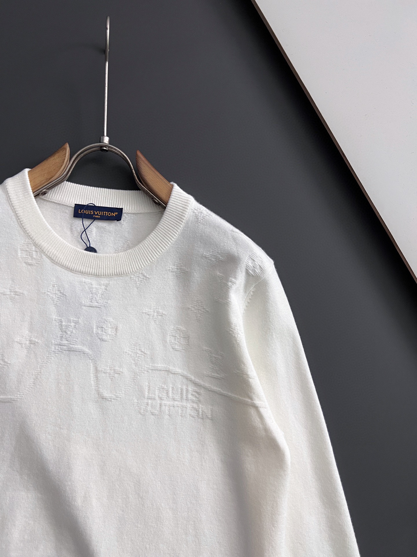 Louis Vuitton Intarsia Crewneck Sweater