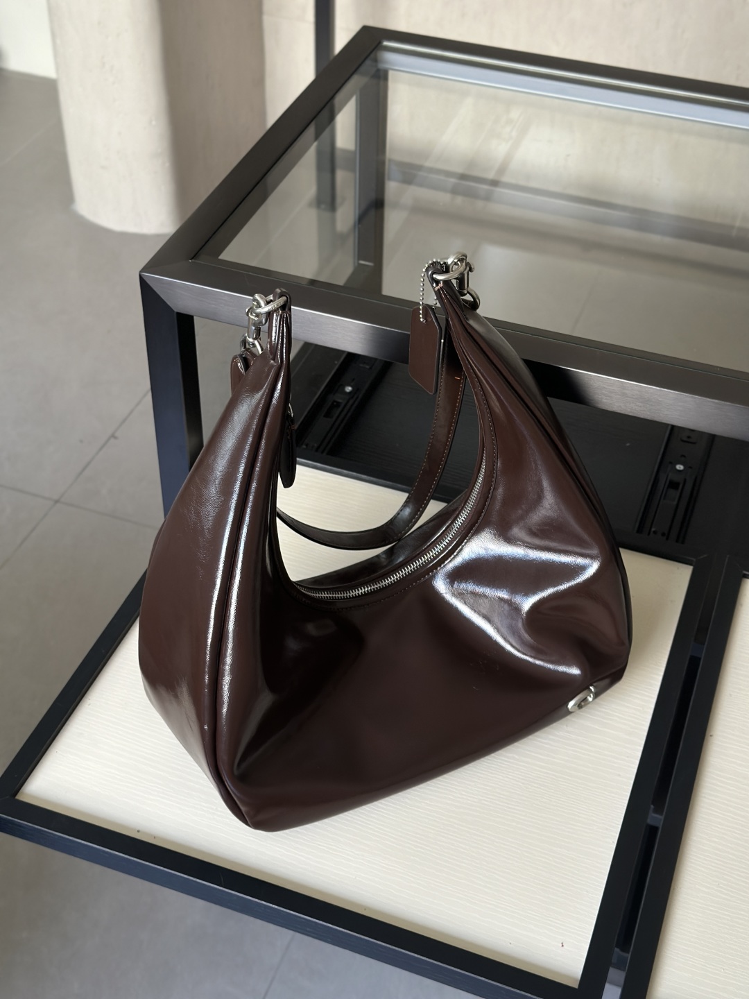 Coach Juliet Crescent Bag in Brown