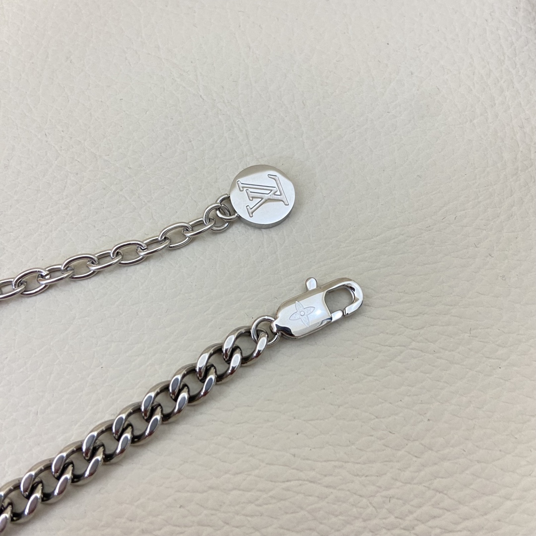 Louis Vuitton Enamel Bracelet and Necklace Set