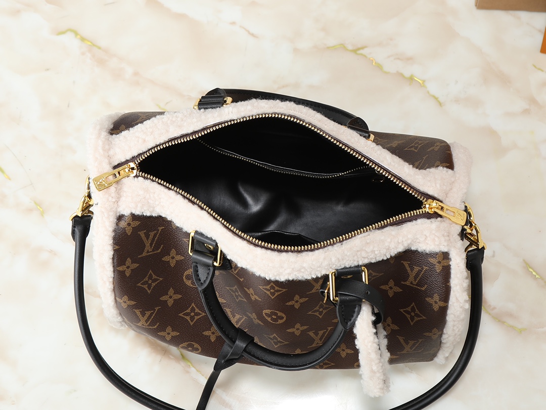 LOUIS VUITTON M26326 LV Ski Speedy Soft 30 Teddy