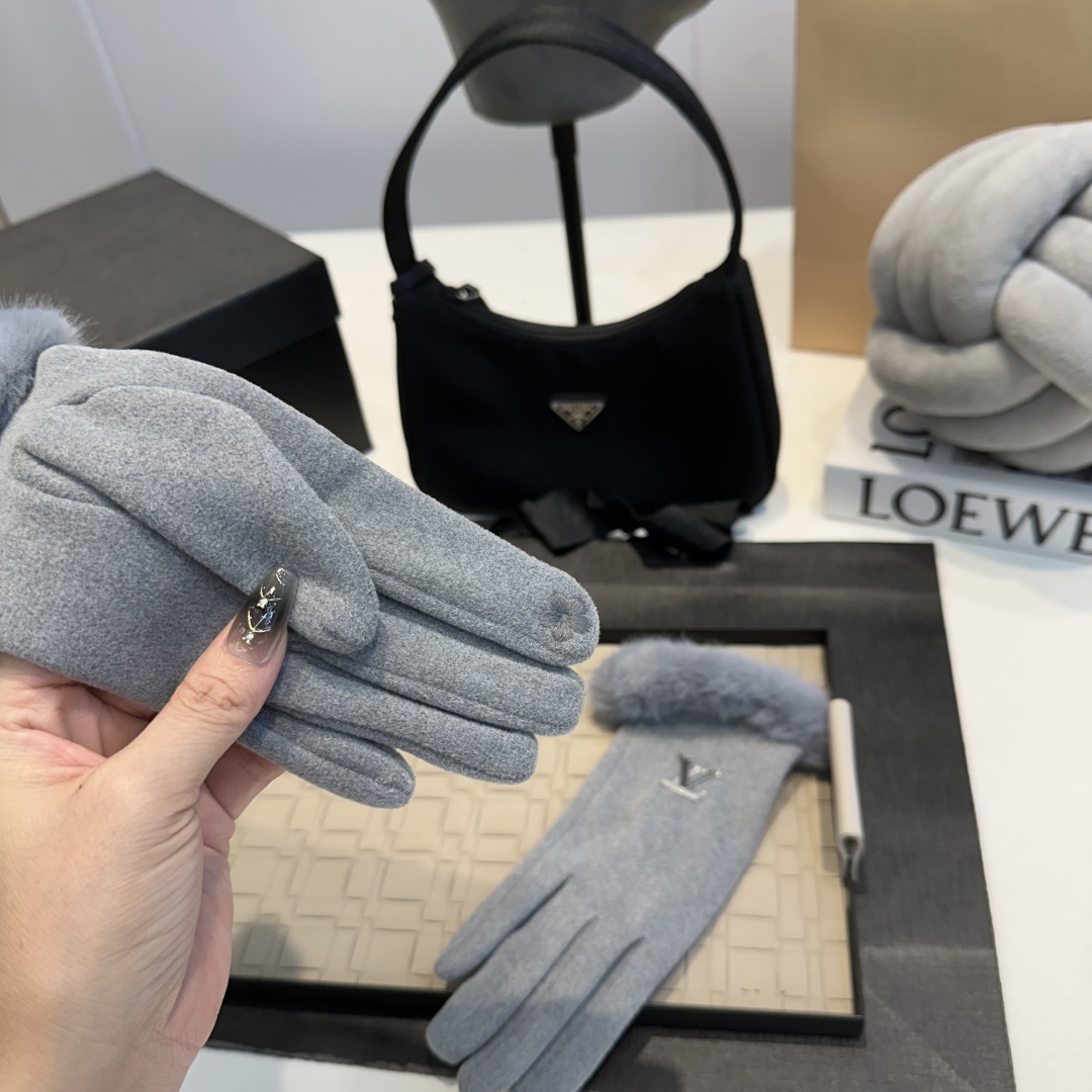 Louis Vuitton Wool Gloves
