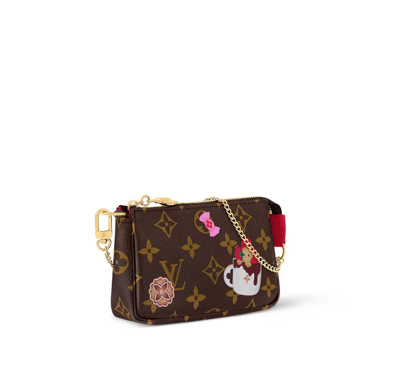Louis Vuitton M12205 Mini Pochette Accessoires Candy Red