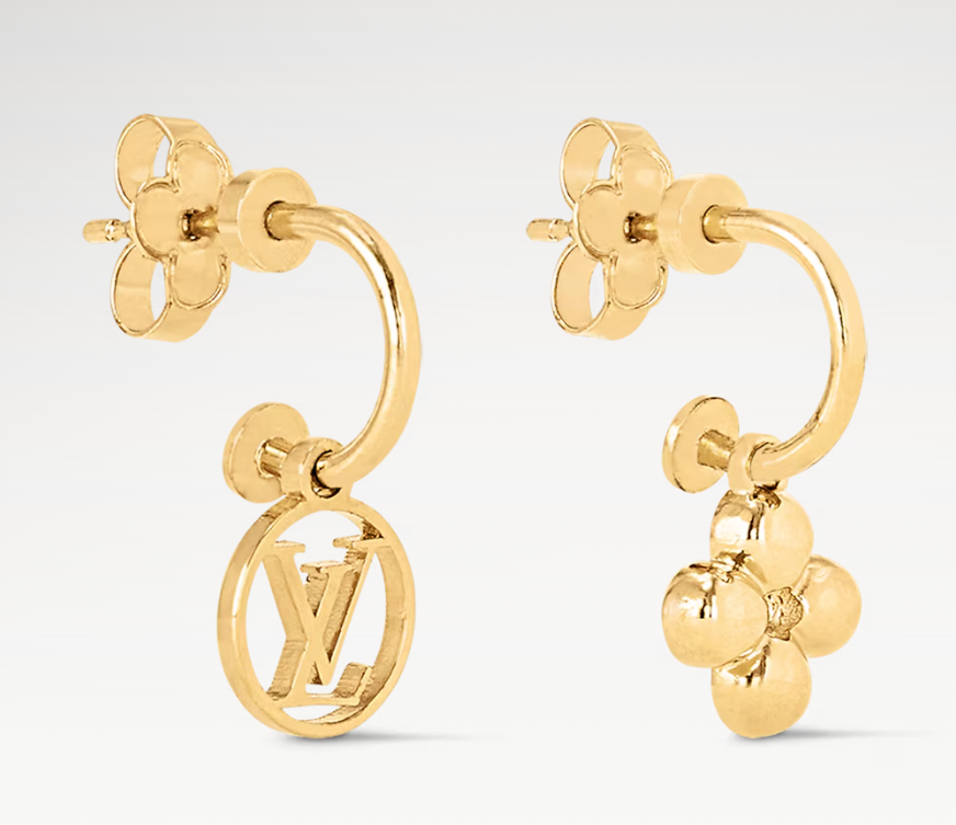 LOUIS VUITTON M64859 Blooming Earrings
