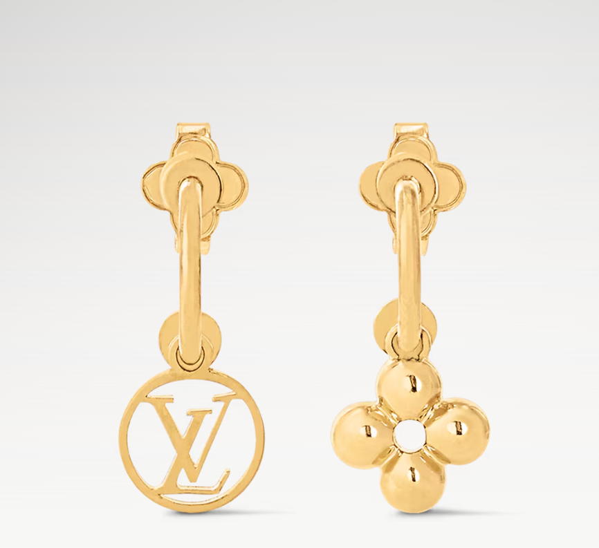 LOUIS VUITTON M64859 Blooming Earrings