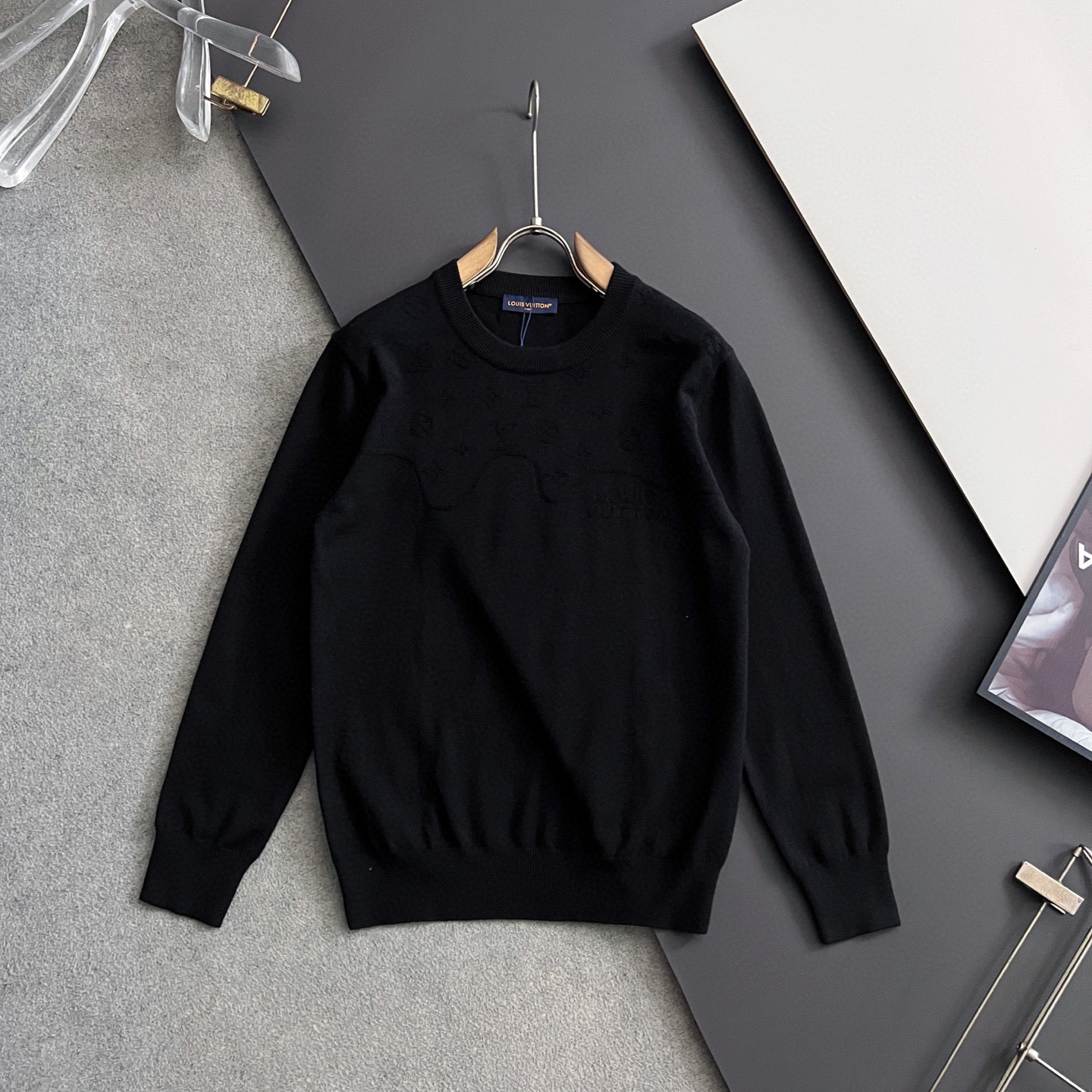 Louis Vuitton Intarsia Crewneck Sweater