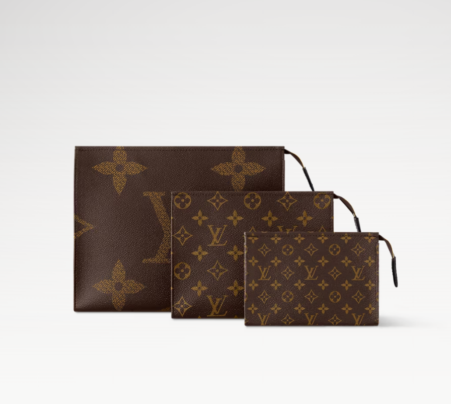 LOUIS VUITTON M11248 Trio Toilet Pouch