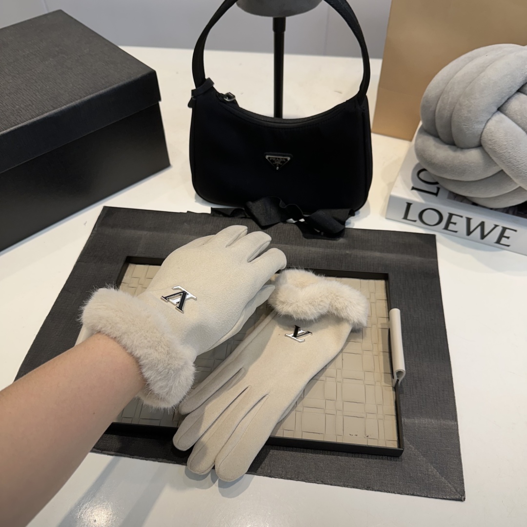 Louis Vuitton Wool Gloves