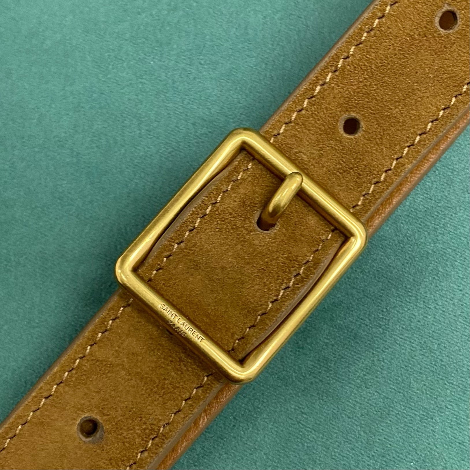 YSL NIKI supple bucket in suede