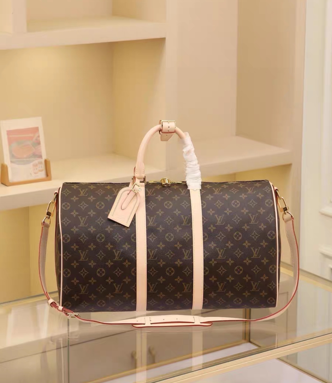 Louis Vuitton Keepall Bandouliere 55 M41414