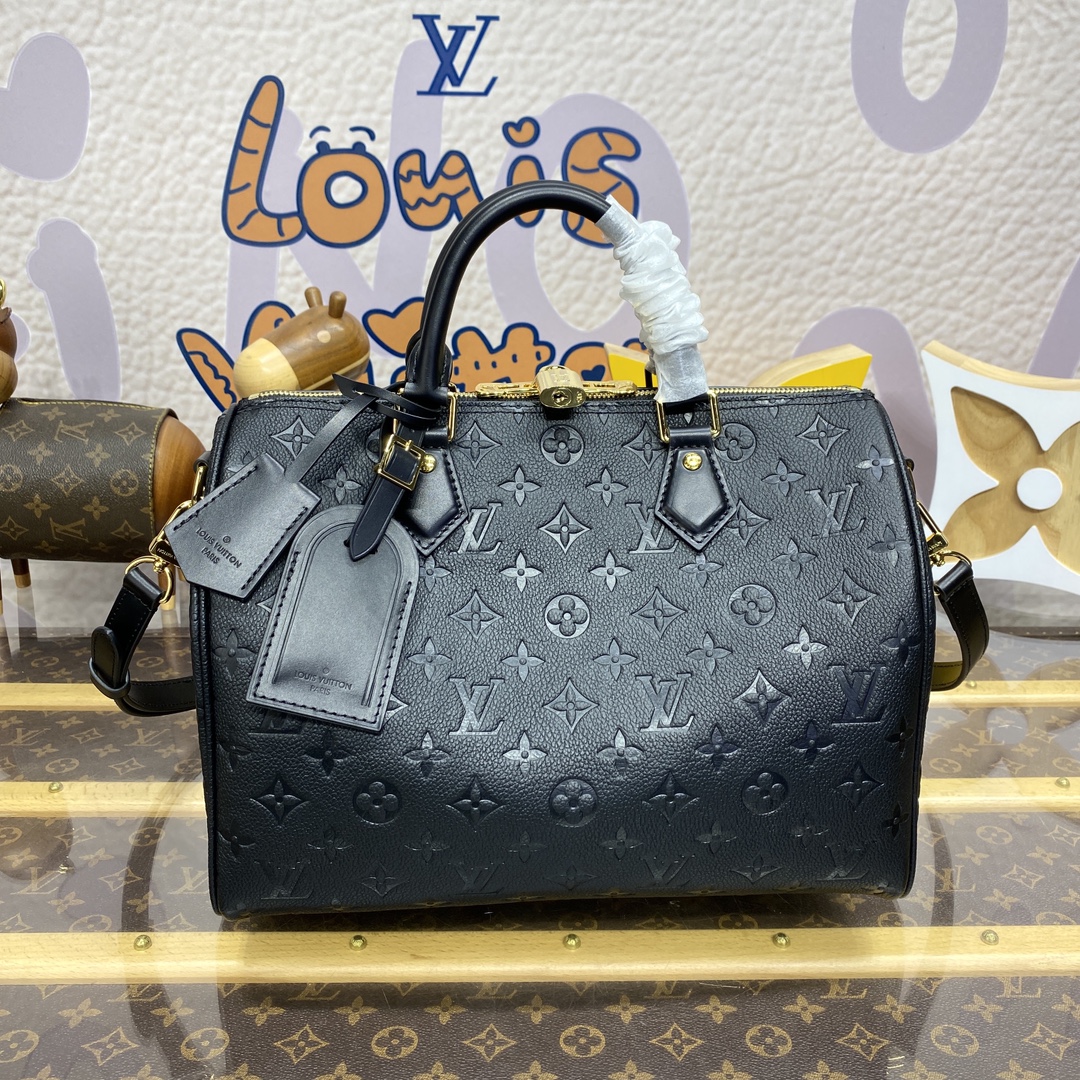 Louis Vuitton M47186 Speedy Soft 30 Black
