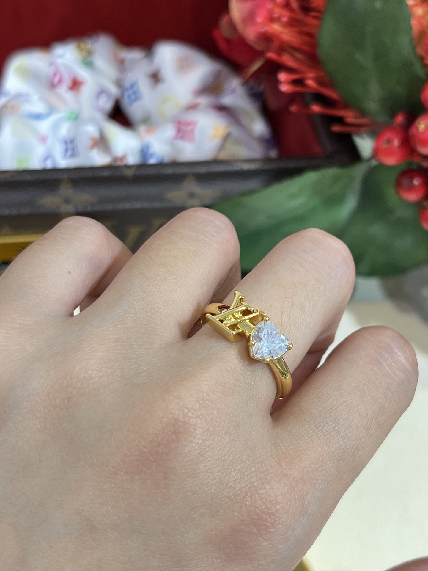 LV Iconic Heart Ring